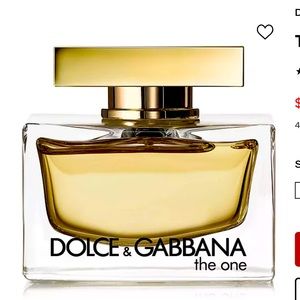 BRAND NEW SEALED BOTTLE OF DOLCE &GABBANA  THE ONE